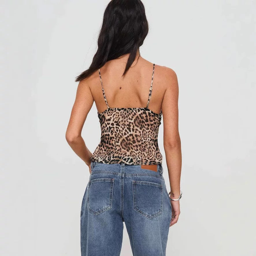 Echo Jungle Leopard Print Cami